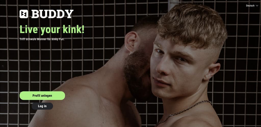 BUDDY zählt zu den beliebtesten Gay Kink Dating Apps und überzeugt mit einer sehr aktiven Community