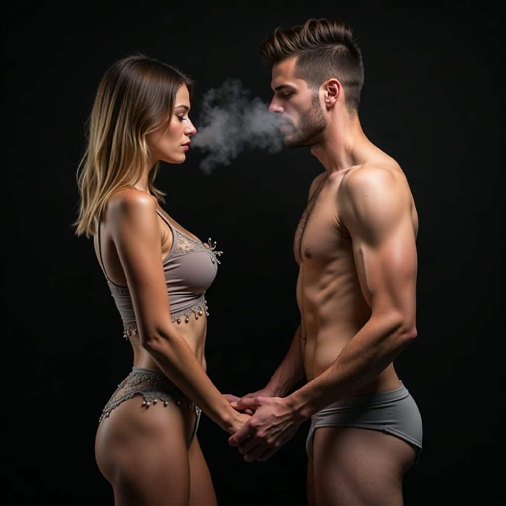 Der Rauchfetisch (englisch Smoke Fetish) ist nur was für Raucher. Nichtraucher dürften weniger erregt werden