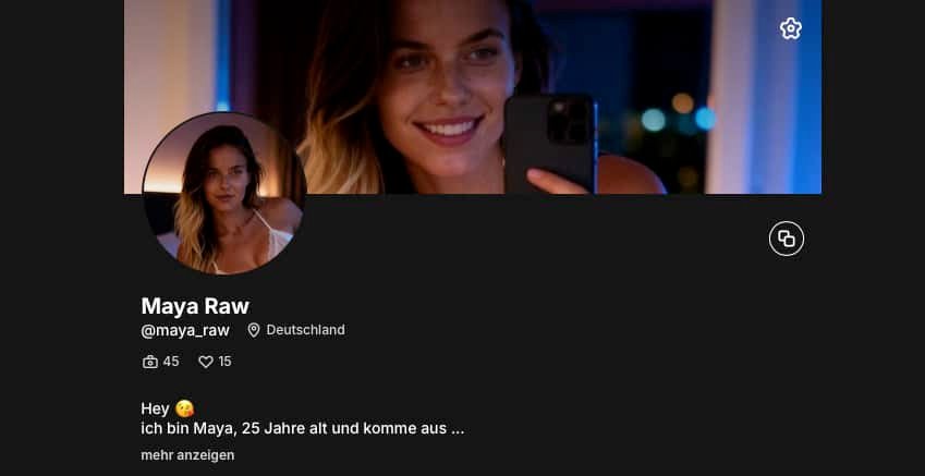 Maya Raw ist exklusiv auf Fanvue zu finden und veröffentlicht dort Spicy Pics und Nudes