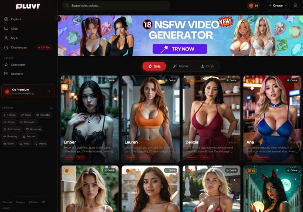 Luvr AI Screenshot